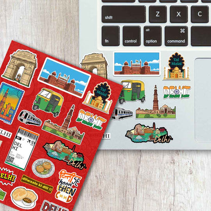Delhi Sticker Sheet