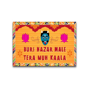 Buri Nazar Wale Tera Muh Kaala Bumper Sticker | STICK IT UP