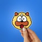 Funny Roar Sticker