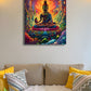 Lord Buddha Pop Art Canvas Art