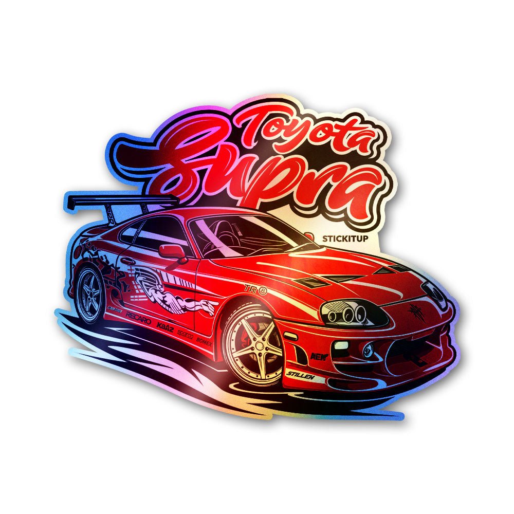 2JZ Street Legend 2.0 Holographic Stickers - Holographic stickers | STICK IT UP