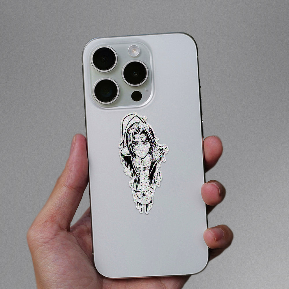 Itachi Glitter Sticker