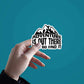 Adventure Is Out There Sticker