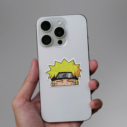 Anime Glitter Sticker