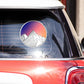 Mountain Sunset Bumper Sticker