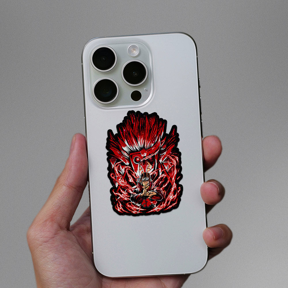 Clan killer Anime Glitter Sticker