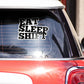 eat sleep Bumper Sticker