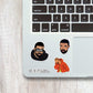 Drake mini sticker sheet