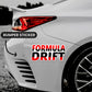 Formula Drift  Bumper Sticker