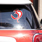 Red Colour Om Bumper Sticker