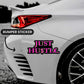 Just Hustle Bumper Sticker