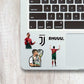 Cristiano Ronaldo Mini sticker sheet