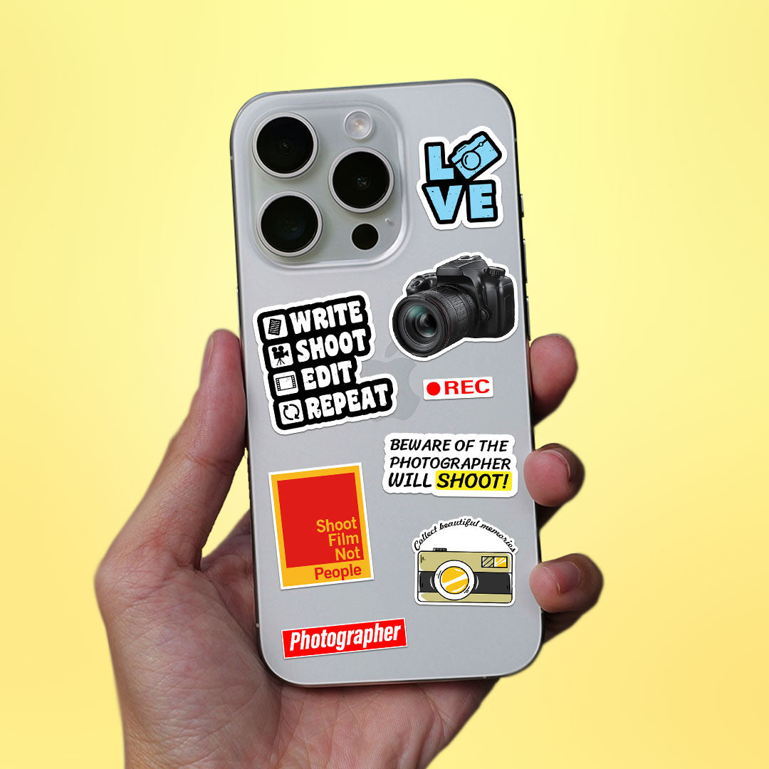 Photographer Sticker Sheet