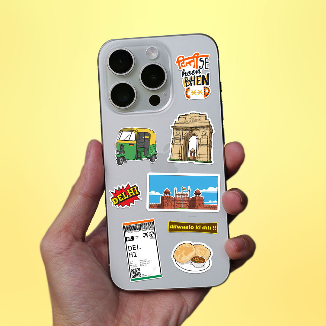 Delhi Sticker Sheet