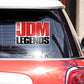 Jdm Legends Bumper Sticker