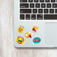 Emojies Mini Stickers Sheet