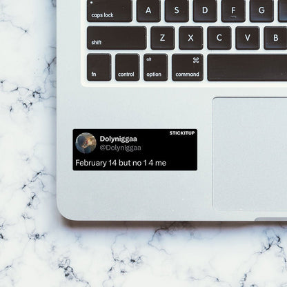 41671 Sticker waterproof vinyl decal for laptop, bike, car & bottle