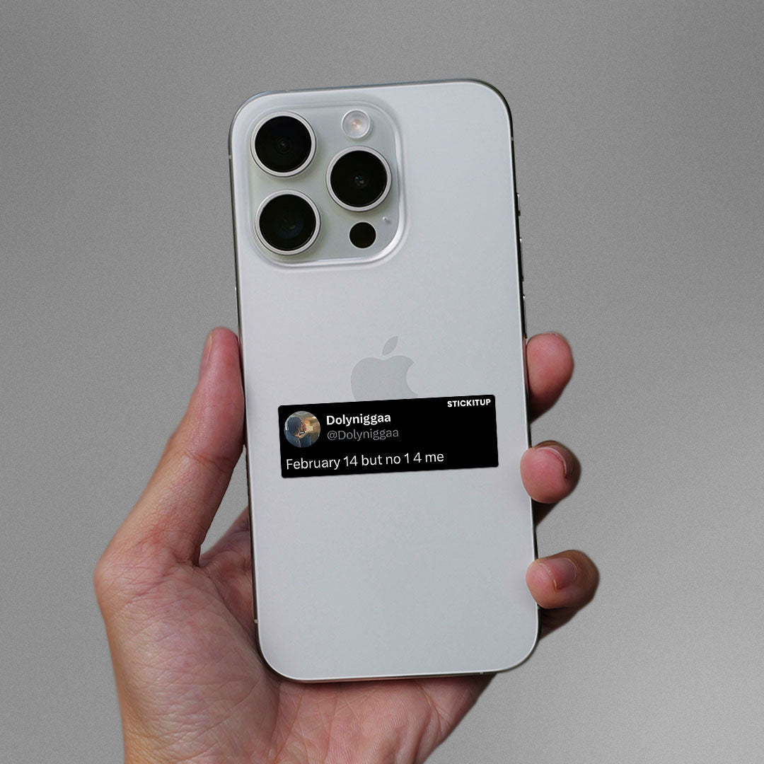 41671 Sticker waterproof vinyl decal for laptop, bike, car & bottle