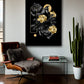 Snake In A Bloom Canvas Art