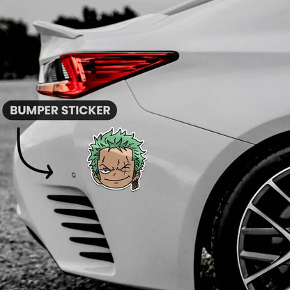 Zoro Bumper Sticker | STICK IT UP