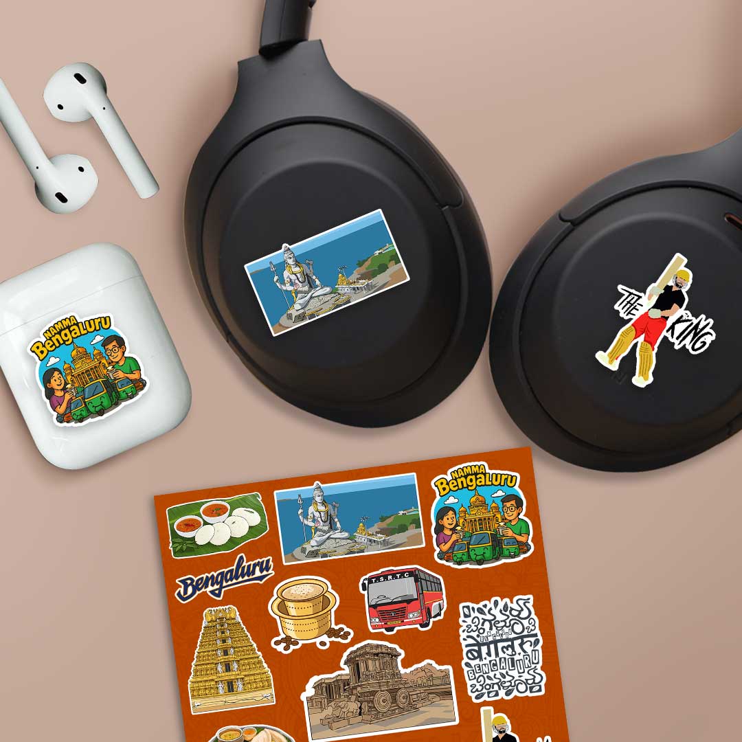 Bengaluru Mini Sticker Sheet
