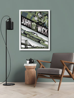 John Wick Canvas Art