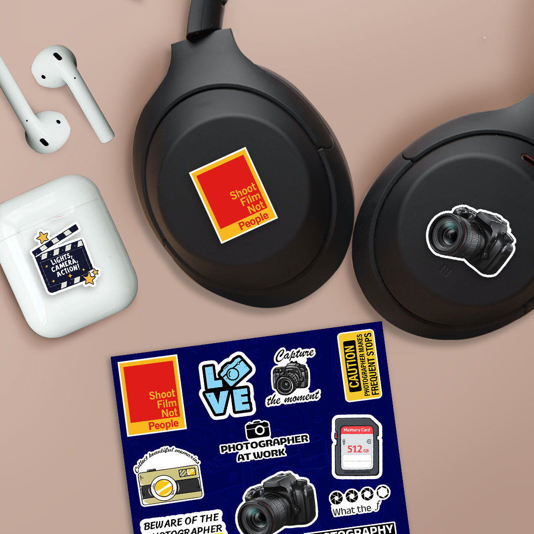 Photographer Sticker Sheet