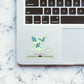 Book And Butterfly Sticker