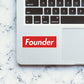 Founder Sticker