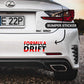 Formula Drift Bumper Sticker