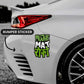 Mujhe Mat Roko Bumper Sticker | STICK IT UP