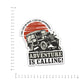Adventure is calling Bumper Sticker