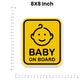 Baby On board 2.0 Bumper Sticker