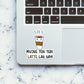 Latte Lag Gayi Sticker