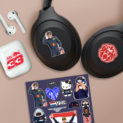 Max Verstappen Sticker Sheet