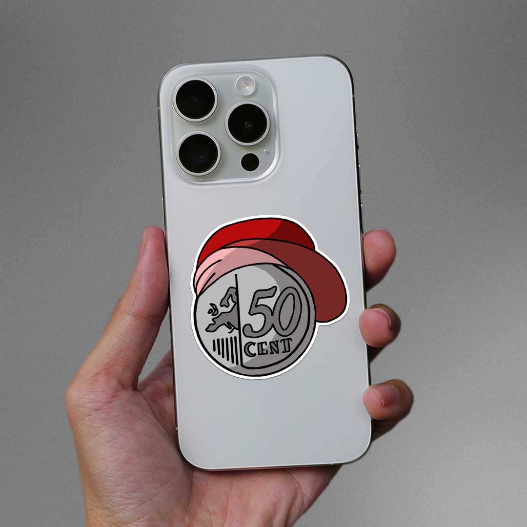 50 Cent Sticker waterproof vinyl decal for laptop, bike, car & bottle