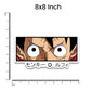 Luffy Eyes Bumper Sticker | STICK IT UP