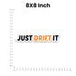Just Drift It Bumper Sticker