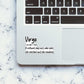 Virgo Sticker