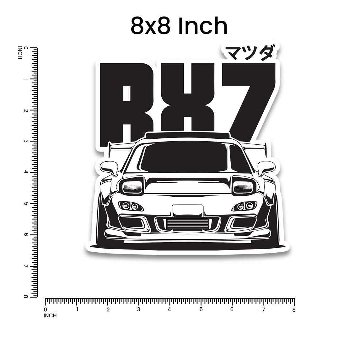 RX7 Bumper Sticker