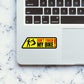 Don'T Touch My Bike Sticker