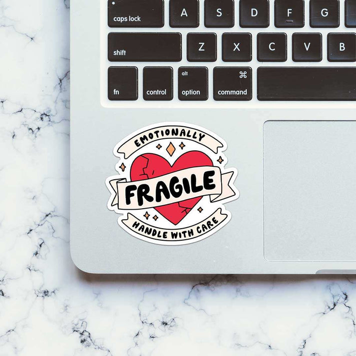 Fragile Handle With Care Sticker - Buy best quality stickers, sticker ...