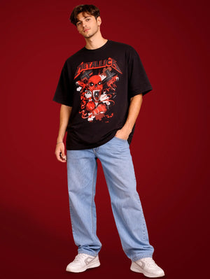 METALLICA OVERSIZED T-SHIRT