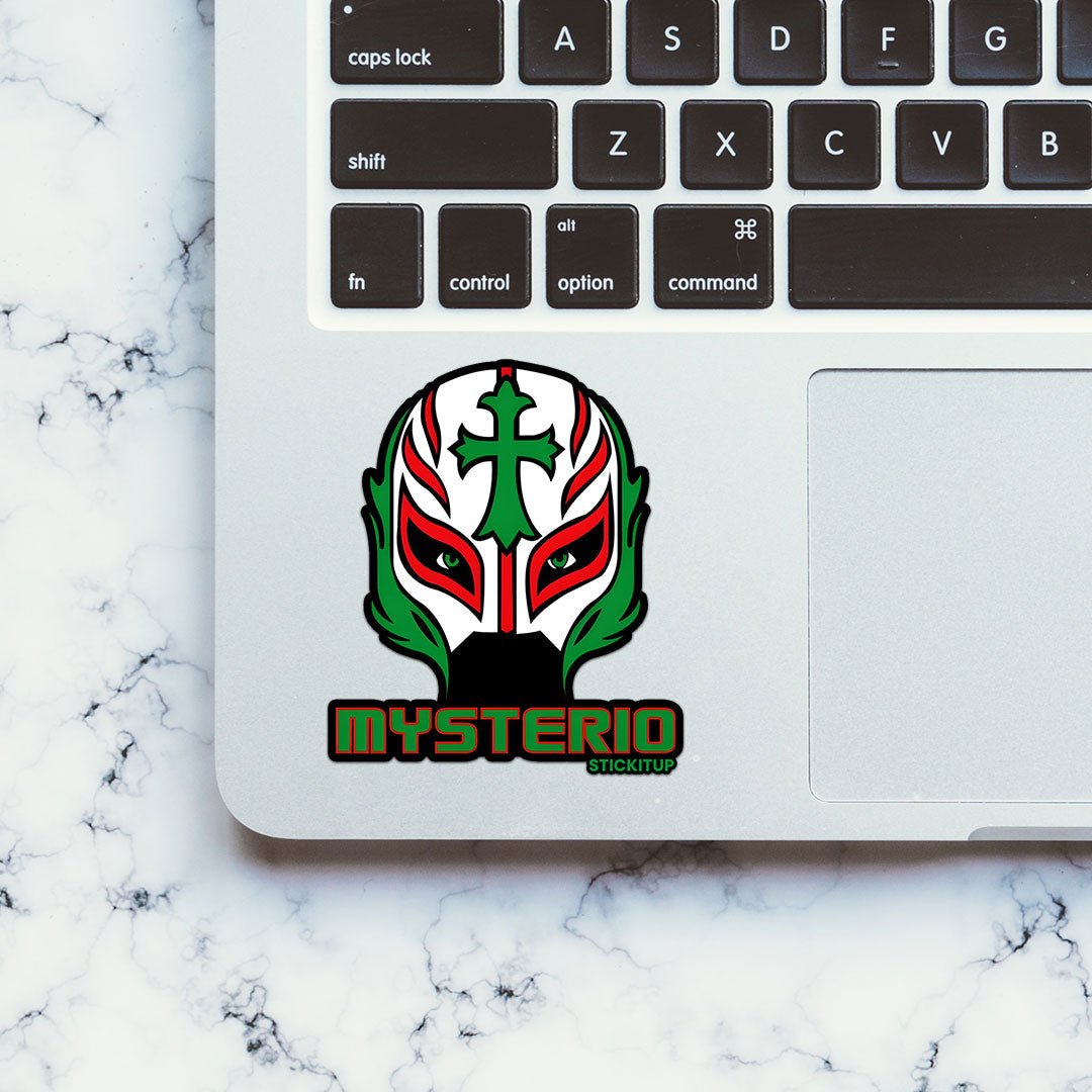 619 MYSTERIO Sticker waterproof vinyl decal for laptop, bike, car & bottle