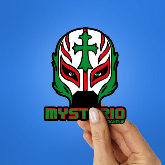 619 MYSTERIO Sticker waterproof vinyl decal for laptop, bike, car & bottle