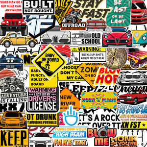 Car Sticker Packs [50 sticker]