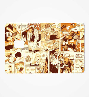 Chainsaw Man Manga Panel credit card skin | STICK IT UP