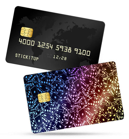 Dice Holographic Credit Card Skin | STICK IT UP