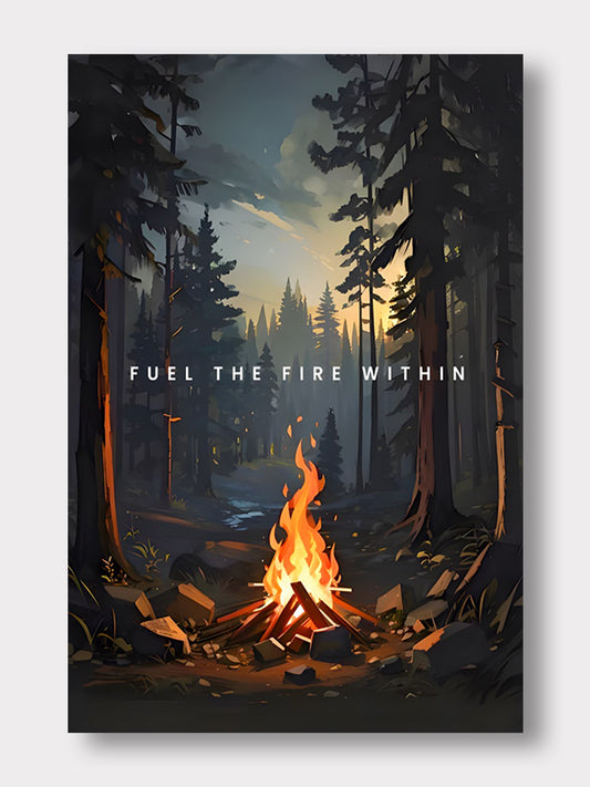 Fuel The Fire Within Canvas Art