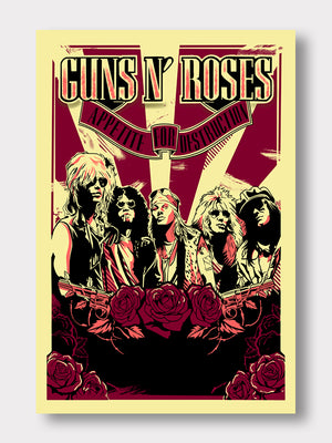 Guns N Roses Canvas Art